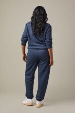 Tims Unisex French Terry Joggers - Navy Marl - Image 8