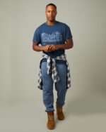 Vintage Restaurant Unisex T-Shirt  - Dark Slate - Image 5